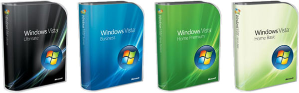 Редакции Windows Vista
